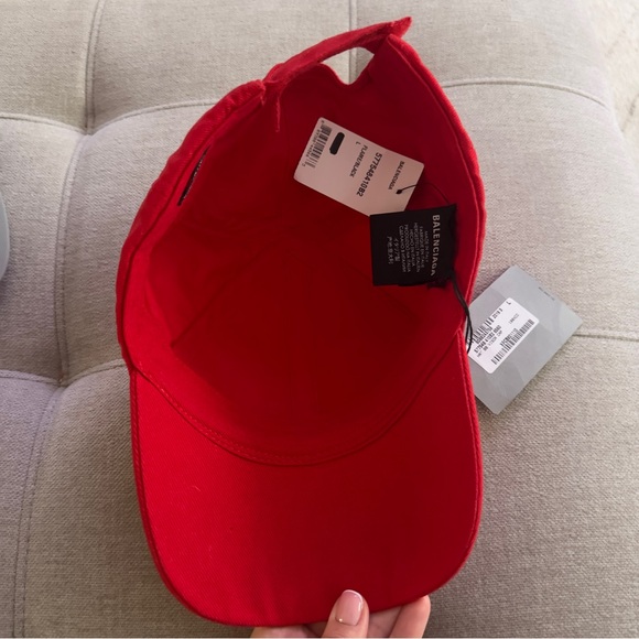 Balenciaga Embroidered Logo Baseball Cap - Picture 5 of 6
